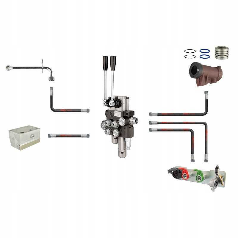 Inovatyvus hidraulinis komplektas 3P C 360 skirstytuvas
