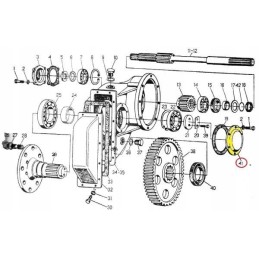 Vidinis stebulės redukcijos dangtis c 330 50013300