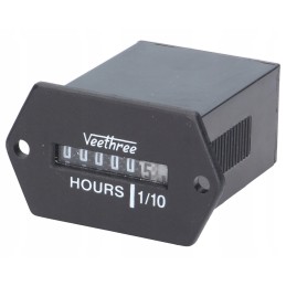 Indikatorius valandų skaitiklis mth elektrinis 10 28v