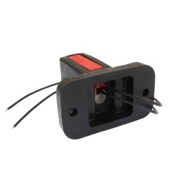 Gabaritinės lempos 12 24v priekinė galinė pusė