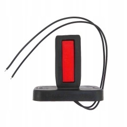 Gabaritinės lempos 12 24v priekinė galinė pusė