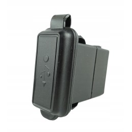 Hermetiškas dvigubas USB lizdas 37x21mm rėmeliams