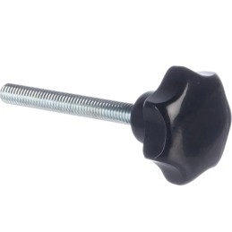 Žvaigždė rankenėlė m6x32 50 juoda 25 vnt