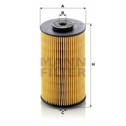 Mann filtras p 811 kuro filtras