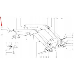 3327850 kaištis 35 x 124 mm