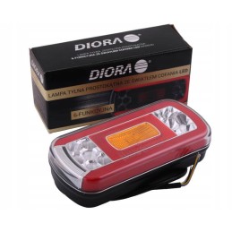 Stačiakampis, 6 funkcijų galinis žibintas