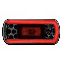 Stačiakampis, 6 funkcijų galinis žibintas