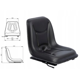 Universali sėdynė žoliapjovei, traktoriui, šakiniam krautuvui