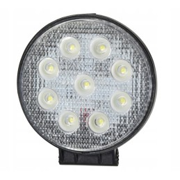 Darbo lempa 9 LED halogeninis prožektorius 12 24v 27w