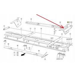 626593 0 šoninė rapsų stalo plokštė, kair