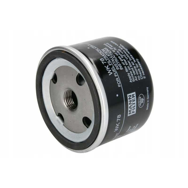 Mann filtras wk 78 kuro filtras