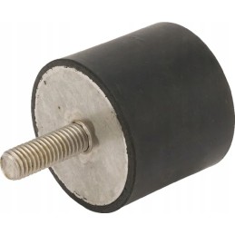 Metalo-gumos amortizatorius, nerūdijantis plienas, D tipas