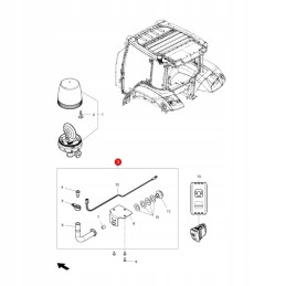 Originalus besisukantis lempos laikiklis mf acw3828990