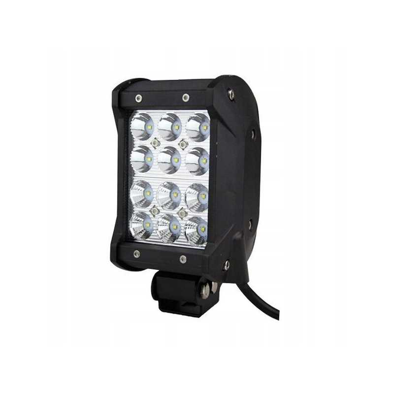 Halogeninė kombinuota darbinė lempa 12led 36w 2500lm 4x4