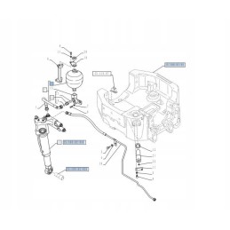 Hidroakumuliatorius New Holland T7 Case Puma 47752045