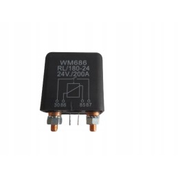 Didelės srovės relė 24v 200a