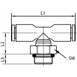 Kištukinė jungtis t 41 4