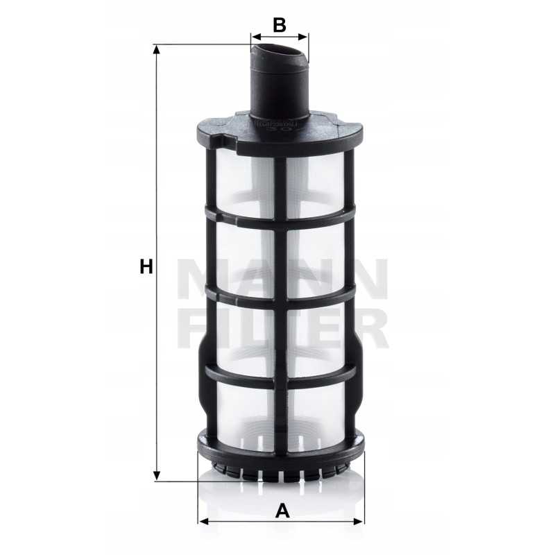 Kuro filtras mann filtras pu 30 1 x