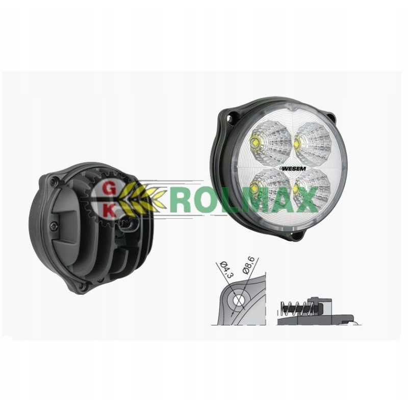 LED darbo lempa 58 1000lm superseal 2p cap crc5
