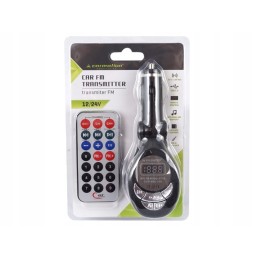 86324 FM siųstuvo LCD MP3 SD MMC lizdas