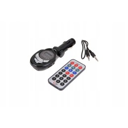 86324 FM siųstuvo LCD MP3 SD MMC lizdas