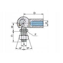 Ca98520 M8 dujų pavaros antgalis