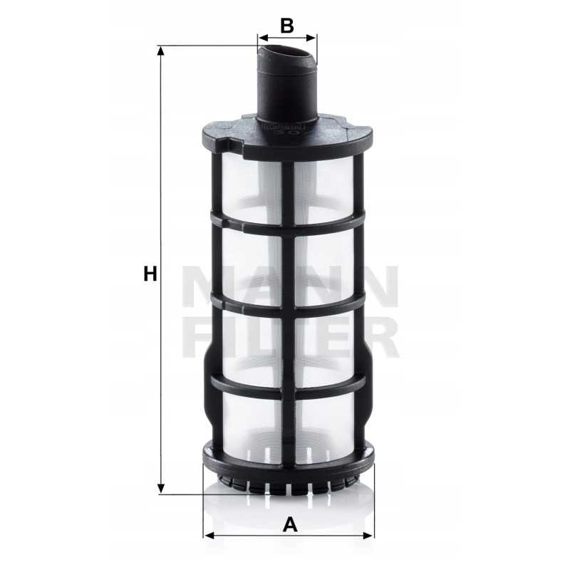 Kuro filtras mann filtras pu 30 1 x