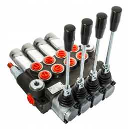 Hidraulinis skirstytuvas 40l, 4 plūduriuojančios sekcijos