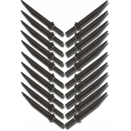 20x tiesūs akėčių noragai 16x170, M16 sriegis