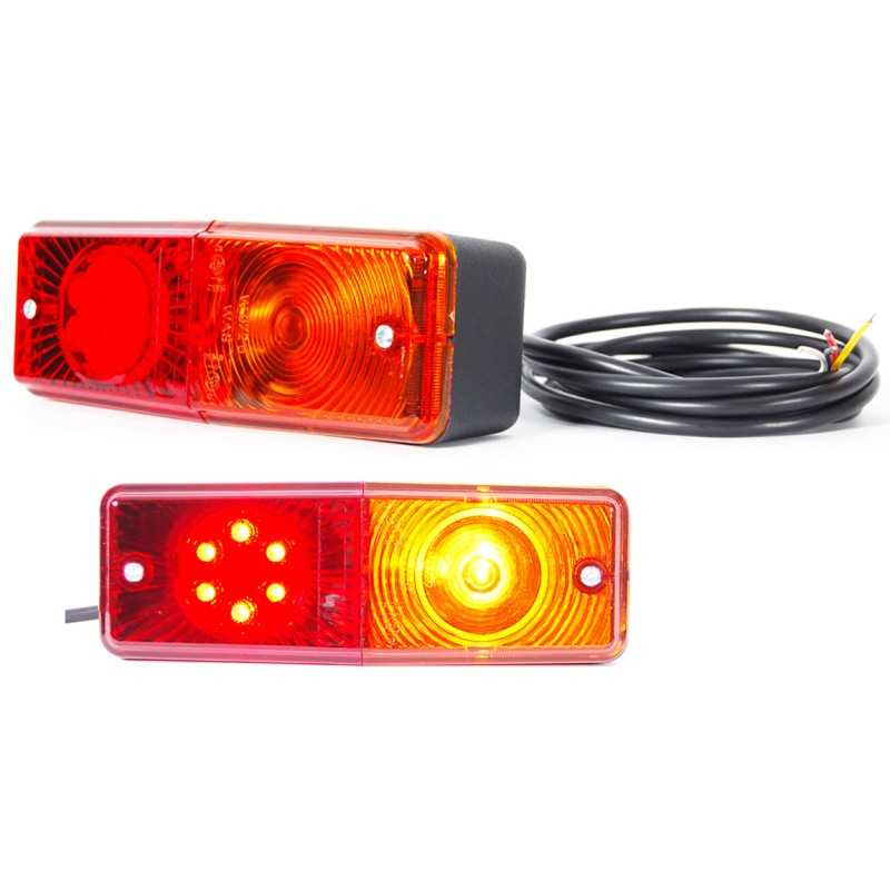 Ursus Zetor Deer 12 24v LED priekabos galinis žibintas