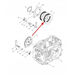 40163728 stabdžių diskas