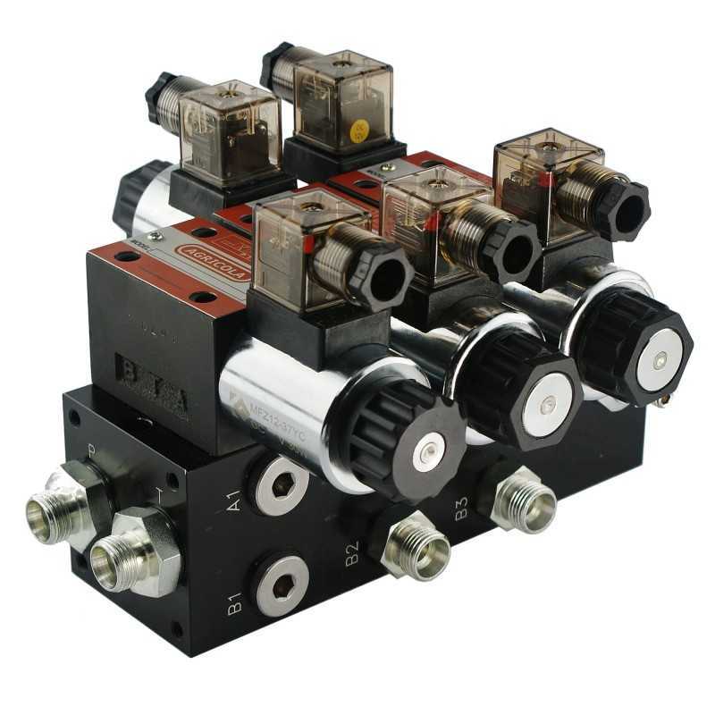 Cetop 3 ng6 2s 24v ha 2xe hidroliderio skirstytuvas