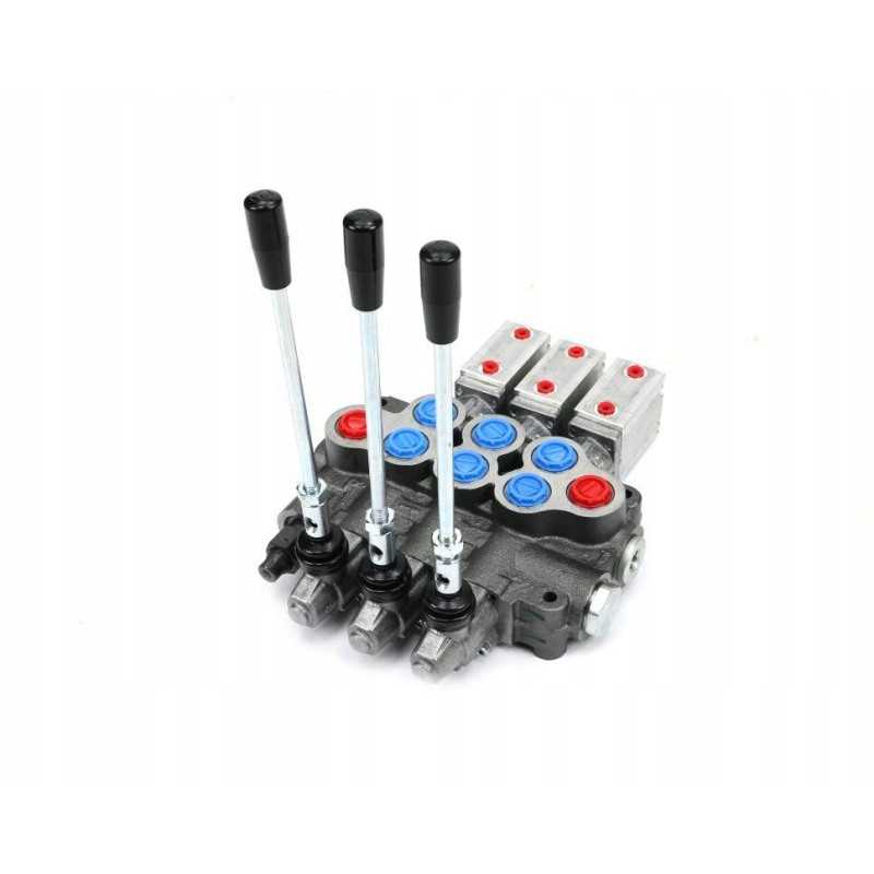 Hidraulinis skirstytuvas 80 lm 3 sek rankinis vairavimas