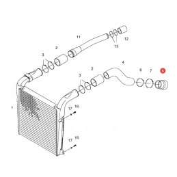 Fendt tarpinio aušintuvo reduktorius 916201190120 keitimas