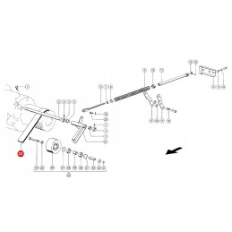 Claas 1425215 Gates V formos diržas