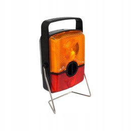 LED avarinis kelio žibintas, maitinamas R20 baterijomis