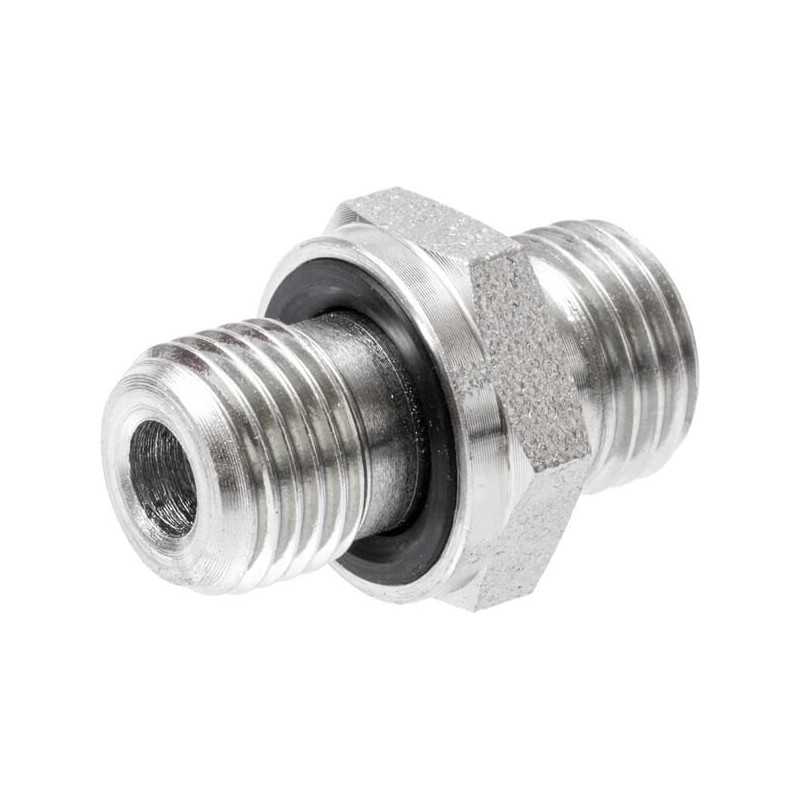 Tiesi jungtis su tarpikliu 1 4 bsp m14x1 5