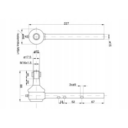 Dešinė rutulinė jungtis mf3