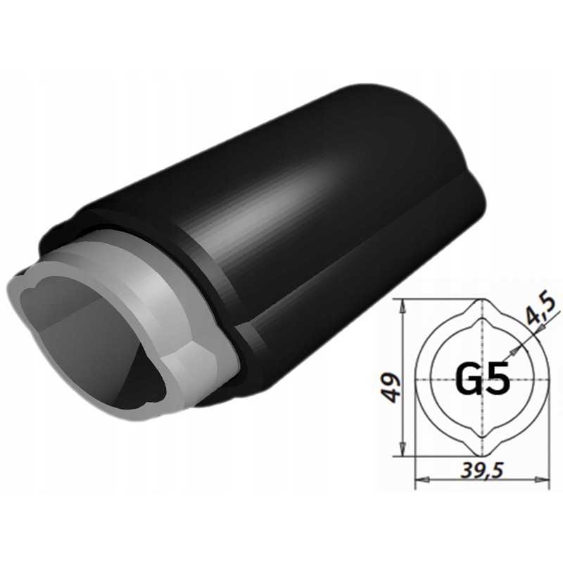 Kardaninio veleno vamzdis citrina g5 vidinis 50cm