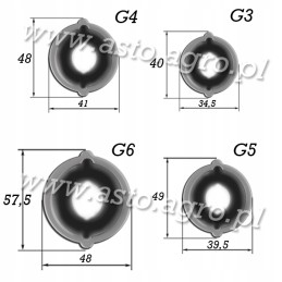 Kardaninio veleno vamzdis citrina g5 vidinis 50cm