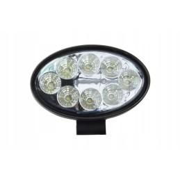 Elipsinė LED darbo lempa 8 LED x 3W eros lempos