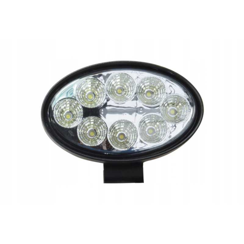 Elipsinė LED darbo lempa 8 LED x 3W eros lempos