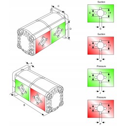 Hidraulinis siurblys 3597706m1 3595190m91