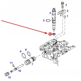F934201710120 metalinis žiedas 7 x 14 5 x 2