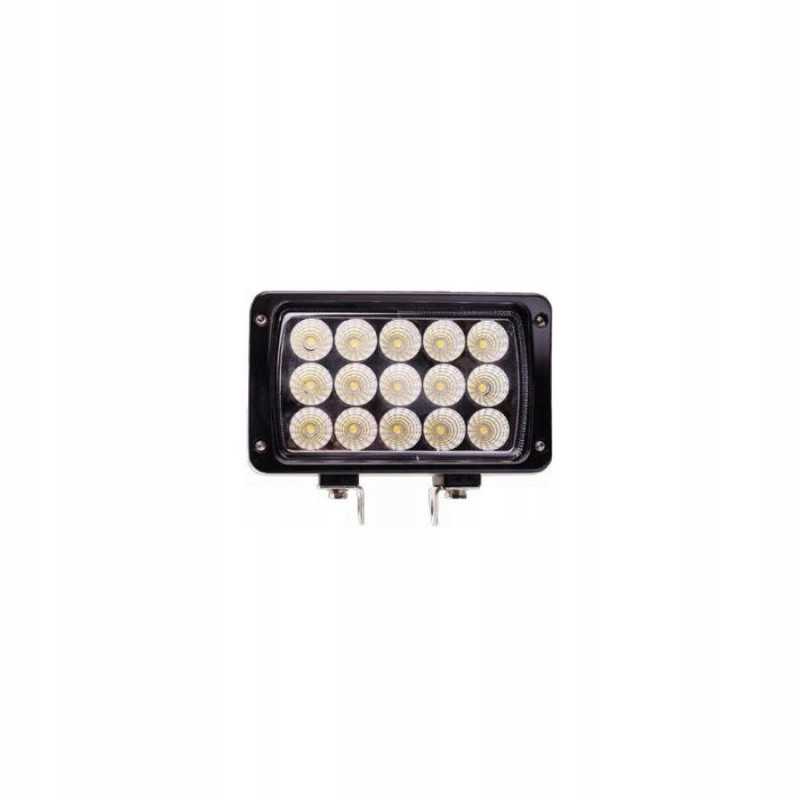 Stačiakampė darbo lempa 15 LED 45W 12 24V 6000K