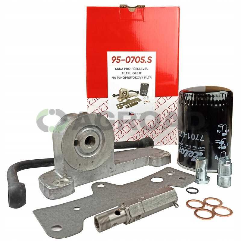 Alyvos filtro pagrindo komplektas Zetor 5211 3 cil