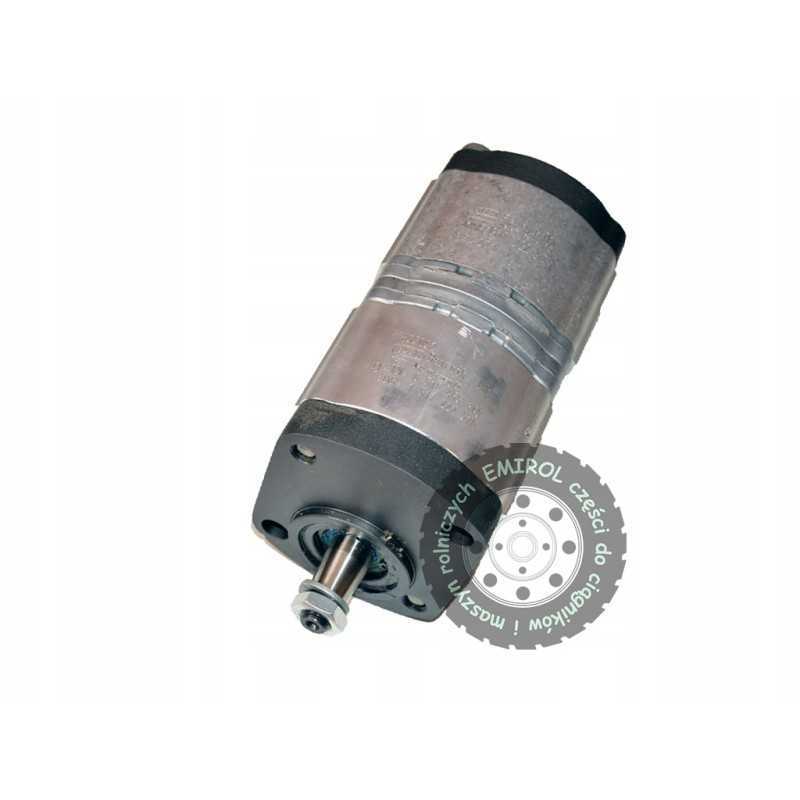 Hidraulinis dvigubos pavaros siurblys telpa į korpusą