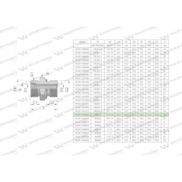 Hidraulinė jungtis bb xge m30x2 22l x 1 2