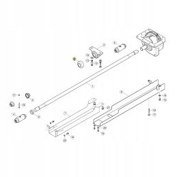 Guolių įdėklas 35x72x19mm claas gye35krrb ina fag