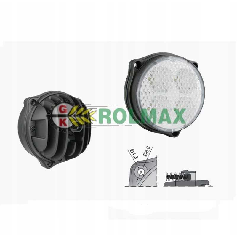 LED darbo lempa 58 1500lm amp superseal crc5f 5